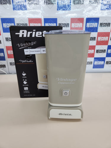 Espumador De Leche Vintage, 500W, 3 Funciones, Antidaherente, Color Beige Ariete 2878/03